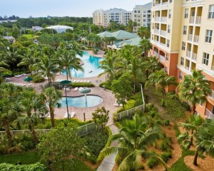 Vacation Village at Weston Florida Landscaped Grounds - East Coast